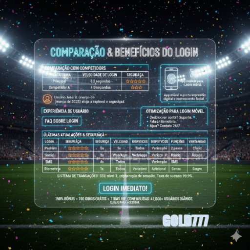 Figura 2 do login da GOLD777